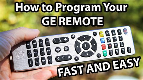 general electric universal remote control verizon cable box|ge universal remote programming.